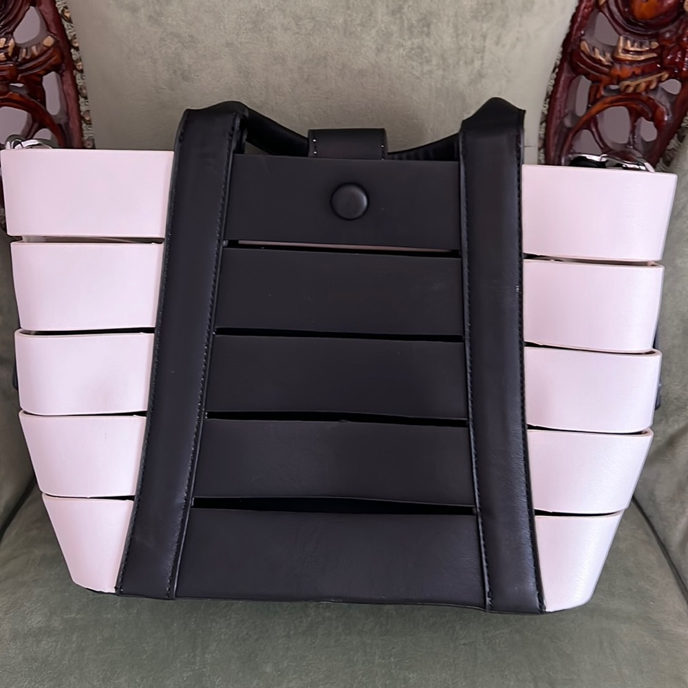 Black and White Shoulder Bag